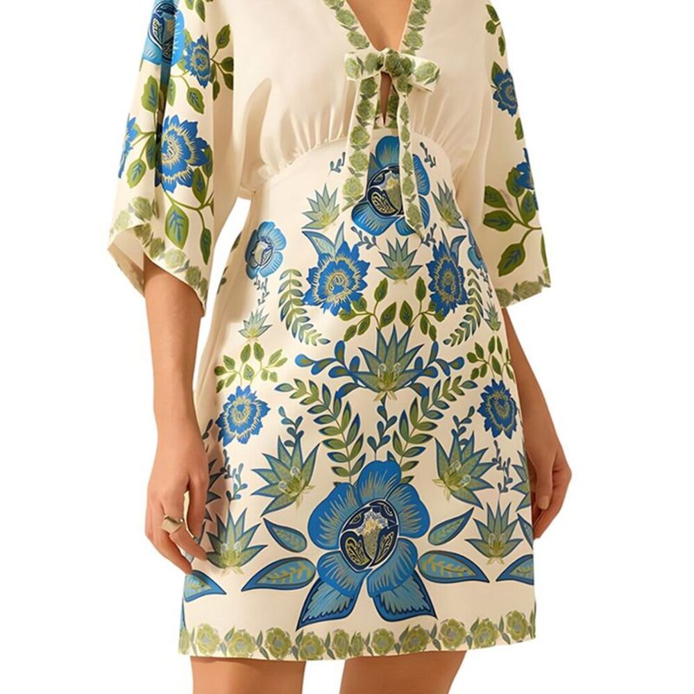 Camila Blanco Womens  Mini Dress